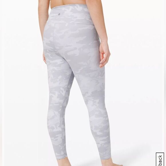 NWT Lululemon Wunder Under High-Rise Leggings Luxtreme Sz 12 White Starlight - Picture 3 of 4